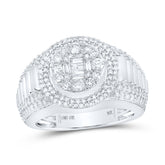 1 5/8CTW-DIA NK MENS RING